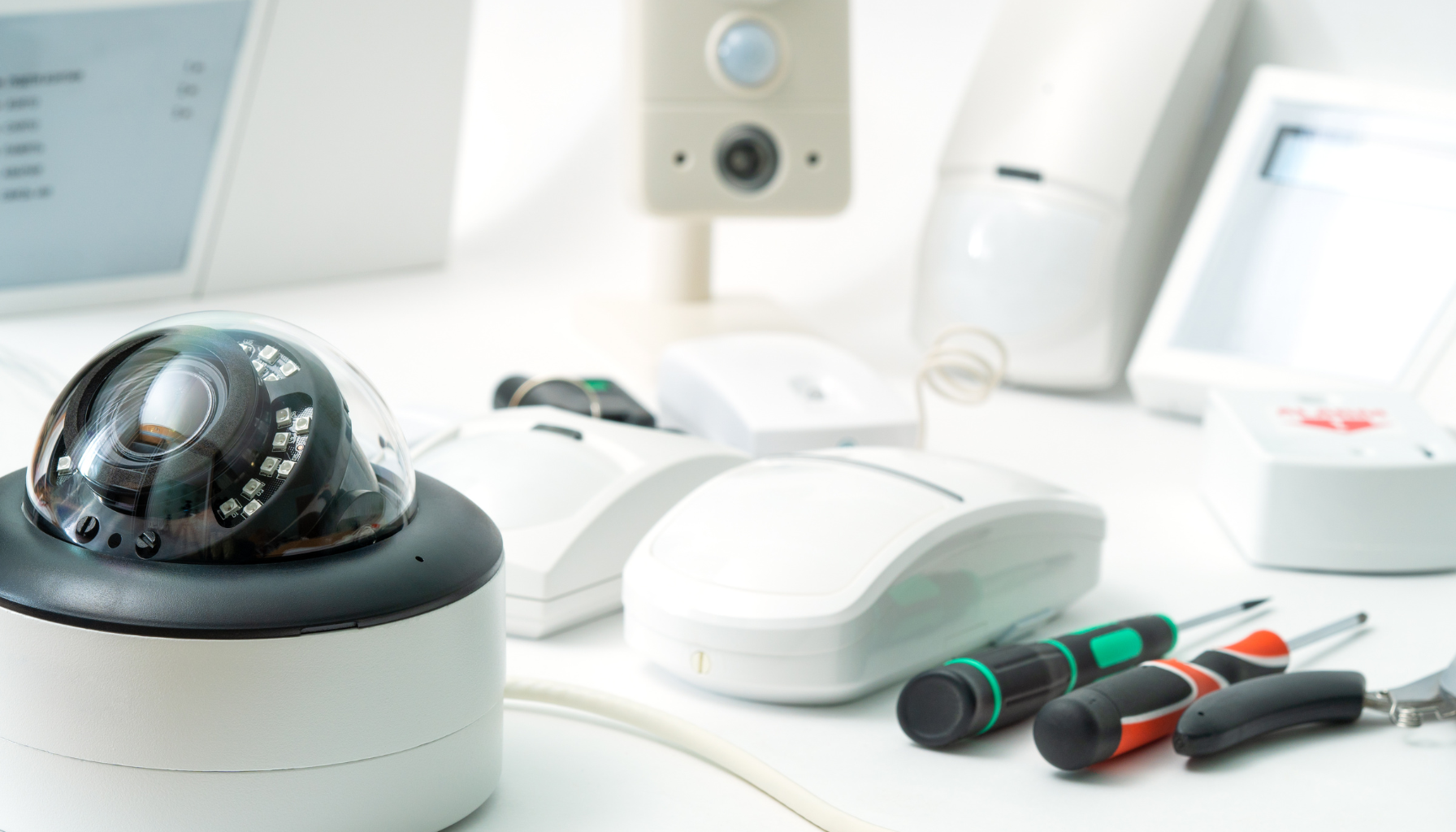 Différents matériels d'alarme pour sécuriser sa maison